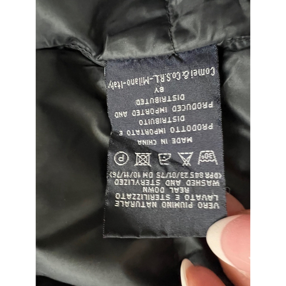 Women's ADD Down Coat, Grayish Green, Size 4 - Picture 6 of 7